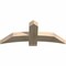 Ekena Millwork Bellingham Rough Sawn Timber Gable Bracket, Douglas Fir, 48"W x 20"H x 4"D x 6"F, 10/12 Pitch GBW048X20X0406BEL00RDF - alternate 2